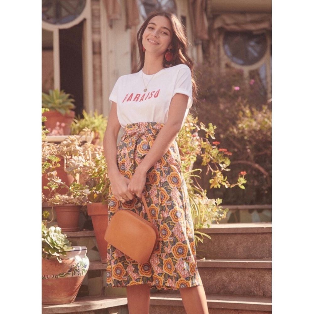 🆕 Sézane Paraiso T-shirt - Picture 4 of 5